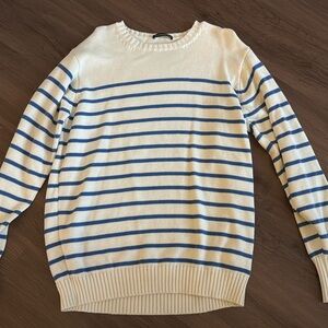 Brandy Melville Brianna Cotton thin stripe sweater
